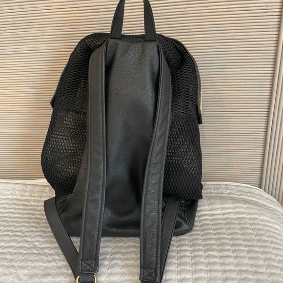 Pink Cosmo Black Backpack - Picture 3 of 11